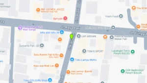 Lokasi Baliho Jl. Kiai Saleh