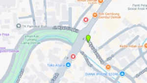 Lokasi Baliho Jl. Kyai Sampang