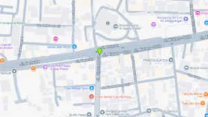 Lokasi Baliho Jl. Perintis Kemerdekaan