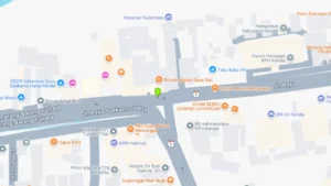 Lokasi Baliho Jl. Raya Barat