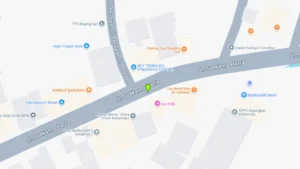 Lokasi Baliho Jl. Soekarno Hatta