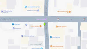 Lokasi Baliho Jl. Stasiun