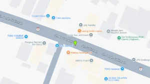 Lokasi Baliho Jl. Sudirman
