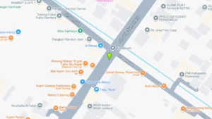 Lokasi Baliho Jl. Urip Sumoharjo