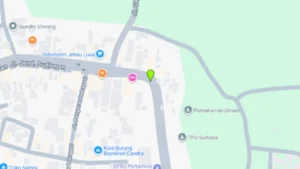 Lokasi Billboard 184 Jalan Jendral Sudirman