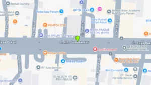 Lokasi Billboard Jl. HR. Soebrantas
