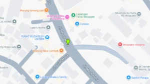 Lokasi Billboard Jl. Moch Hatta