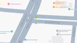 Lokasi Billboard Jl. Prof. Sri Sudewi Sh