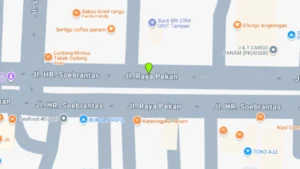 Lokasi Billboard Jl. Raya Pekan