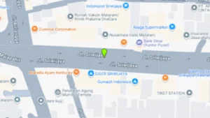 Lokasi Billboard Jl. Sriwijaya