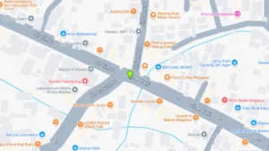 Lokasi Baliho Jl. A. Yani