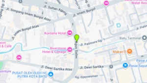 Lokasi Baliho Jl. Agus Salim