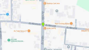 Lokasi Baliho Jl. Barito