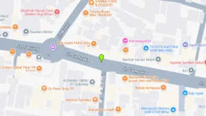 Lokasi Baliho Jl. Cempaka