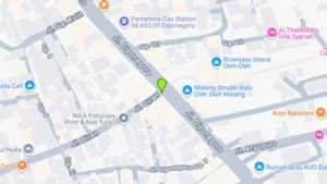 Lokasi Baliho Jl. Diponegoro