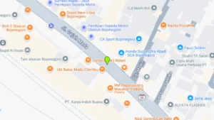 Lokasi Baliho Jl. Gajah Mada