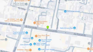 Lokasi Baliho Jl. Hasanudin