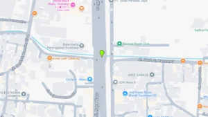 Lokasi Baliho Jl. Jenderal S. Parman
