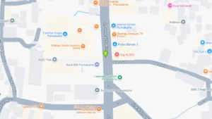 Lokasi Baliho Jl. Jendral Sudirman