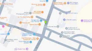 Lokasi Baliho Jl. Kalimantan