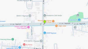 Lokasi Baliho Jl. Lkr. Nganjuk