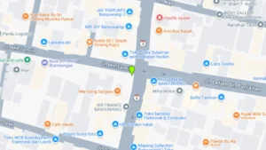 Lokasi Baliho Jl. MH.Tamrin