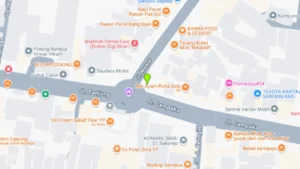 Lokasi Baliho Jl. Mawar