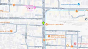 Lokasi Baliho Jl. Mojopahit