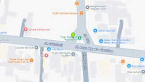 Lokasi Baliho Jl. Nasional 20