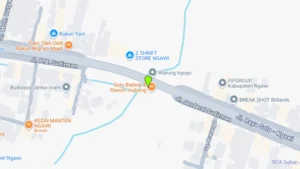 Lokasi Baliho Jl. Panglima Besar Sudirman