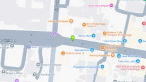 Lokasi Baliho Jl. Panglima Besar Sudirman