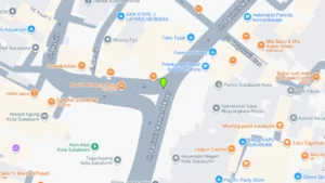 Lokasi Baliho Jl. Perintis Kemerdekaan