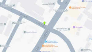Lokasi Baliho Jl. Pramuka