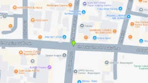 Lokasi Baliho Jl. Teuku Umar