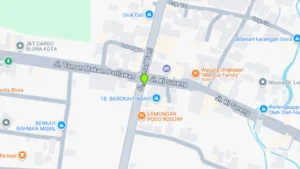 Lokasi Baliho Jl. Ahmad Yani