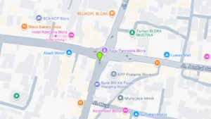 Lokasi Baliho Jl. Gunandar