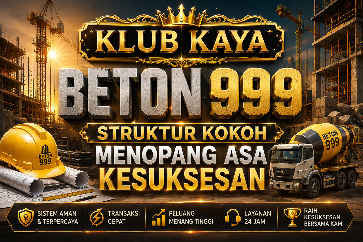 BETON999 𤬦 Struktur Kokoh Menopang Asa Kesuksesan