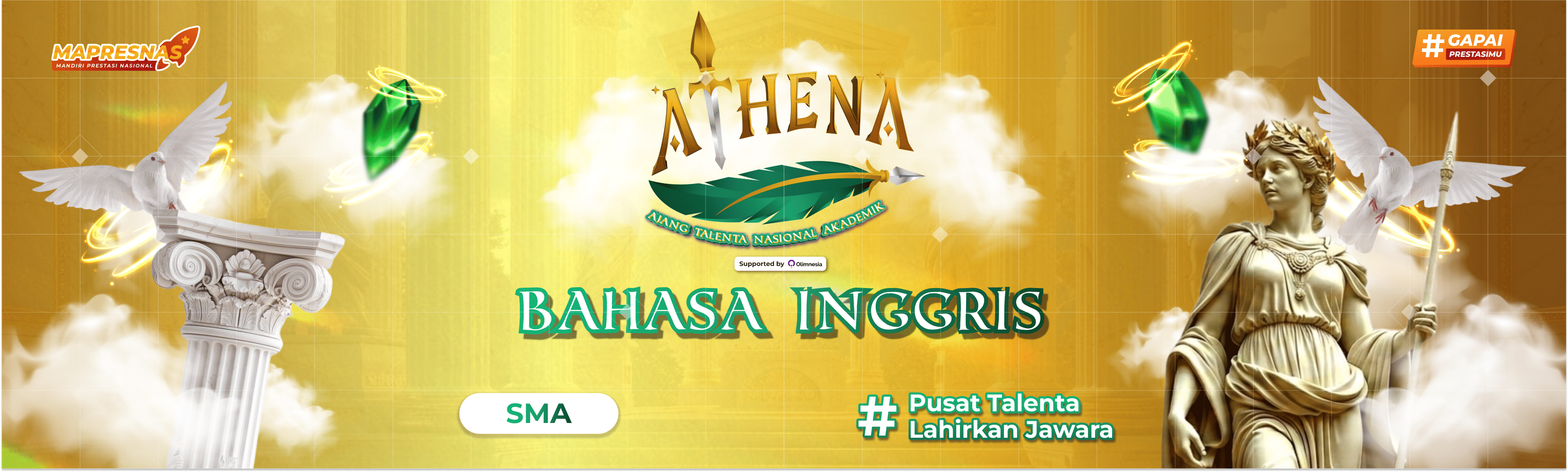 Kompetisi Bahasa Inggris Tingkat Nasional - ATHENA 2026 (Jenjang SMA)