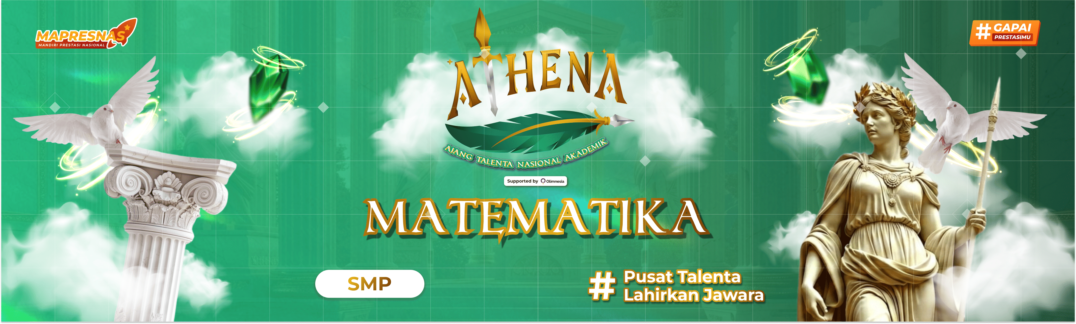 Kompetisi Matematika Tingkat Nasional - ATHENA 2026 (Jenjang SMP)