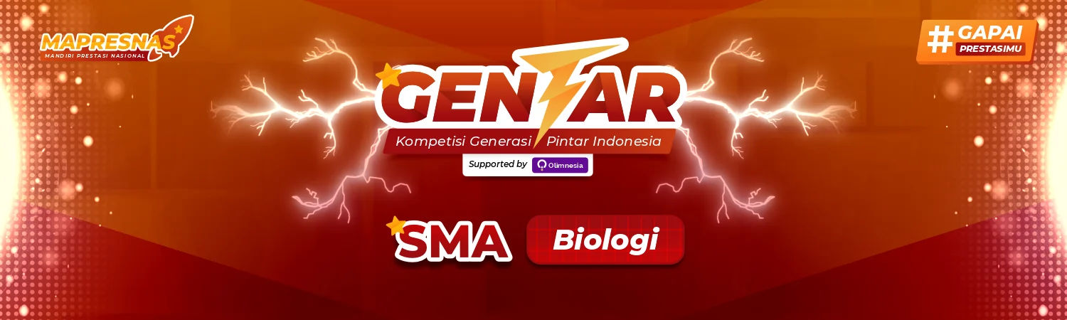 Kompetisi Biologi Tingkat Nasional - Gentar 2026 (Jenjang SMA)