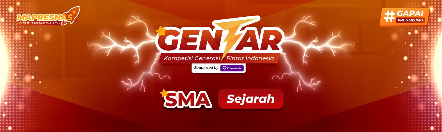 Kompetisi Sejarah Tingkat Nasional - Gentar 2026 (Jenjang SMA)
