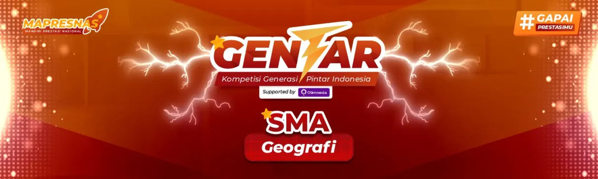 Latihan Soal dan Pembahasan Lomba Geografi - GENTAR 2026 (Jenjang SMA)