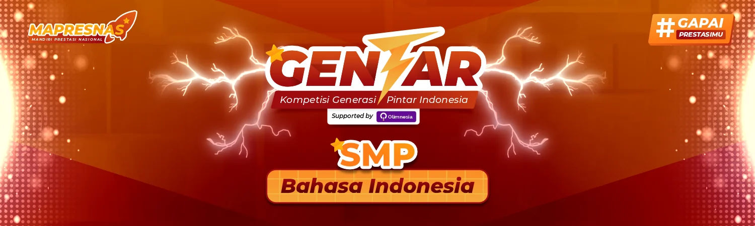 Kompetisi Bhs Indonesia Tingkat Nasional - Gentar 2026 (Jenjang SMP)
