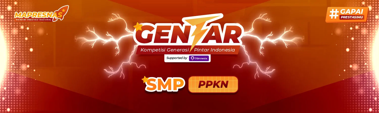 Kompetisi Pendidikan Kewarganegaraan Tingkat Nasional - Gentar 2026 (Jenjang SMP)