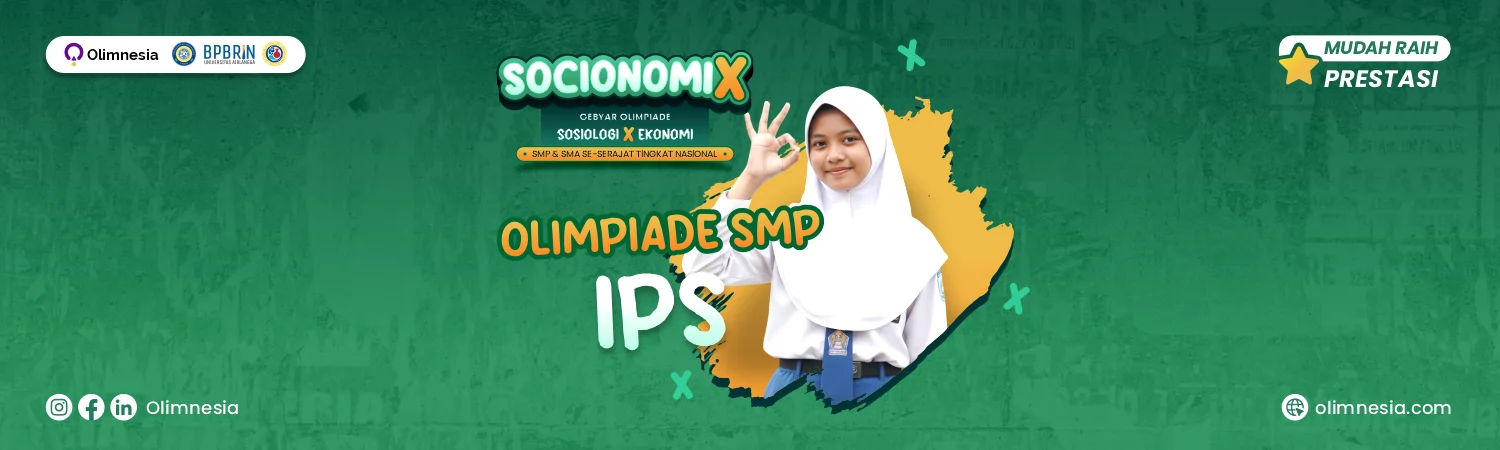 Lomba IPS (Socionomix 2025) – Kompetisi Ilmu Pengetahuan Sosial Indonesia (Tingkat SMP)