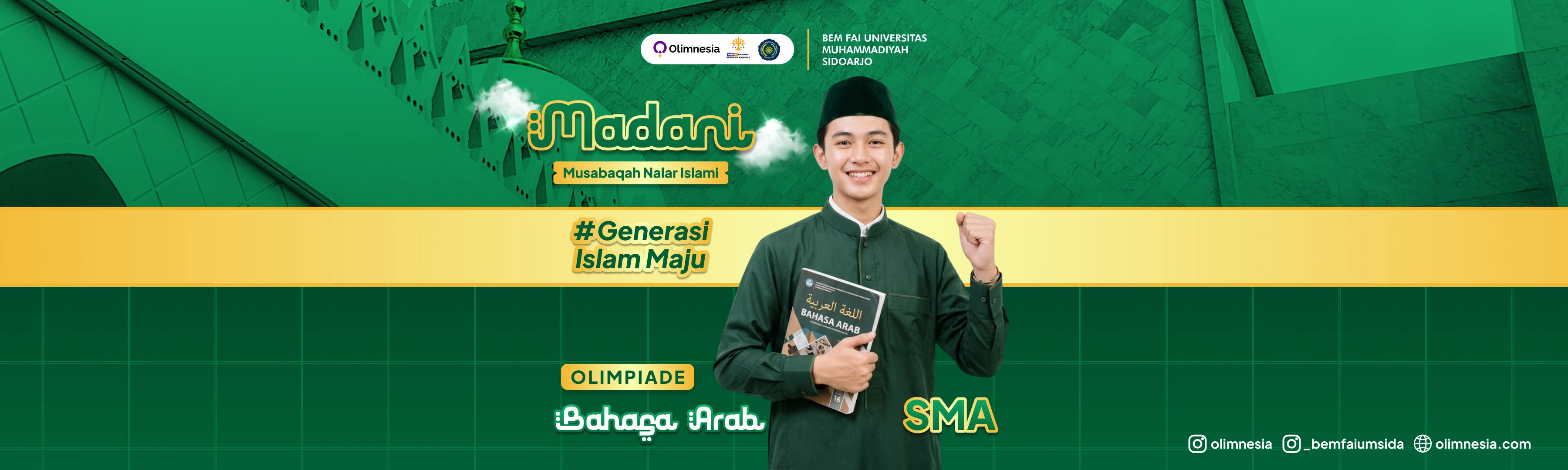 Latihan Soal Bahasa Arab Nasional - Madani 2026 (Jenjang SMA)