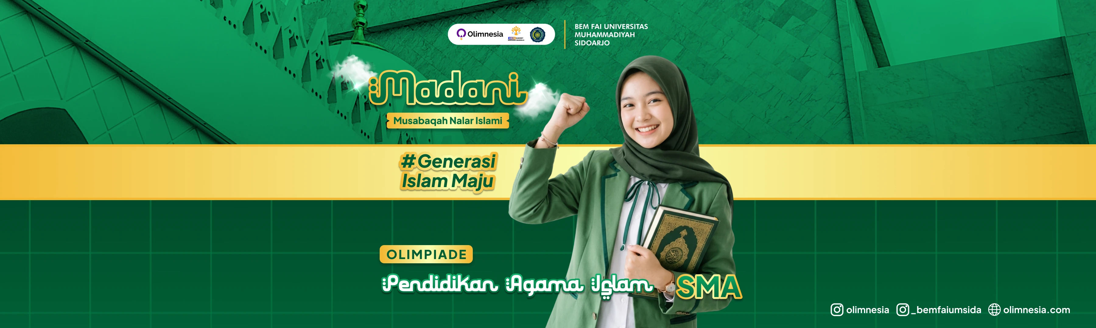 Lomba Olimpiade Pendidikan Agama Islam(PAI) Nasional - Madani 2026 (Jenjang SMA)