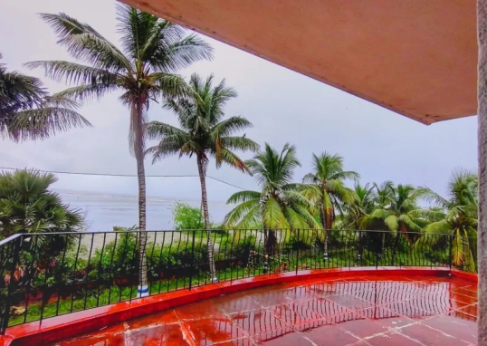 View from your Bungalow at Bakkhali Beach