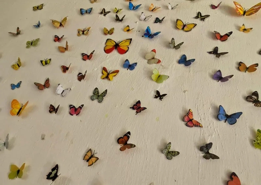 Wall Decoration at kigwema Homestay