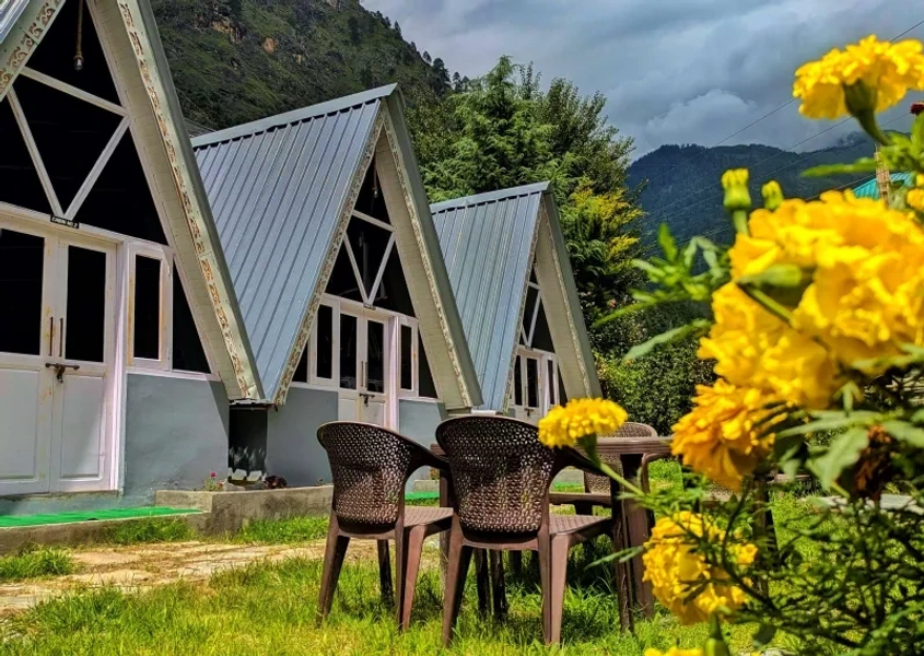 Exterior at Kasol Eco Stay